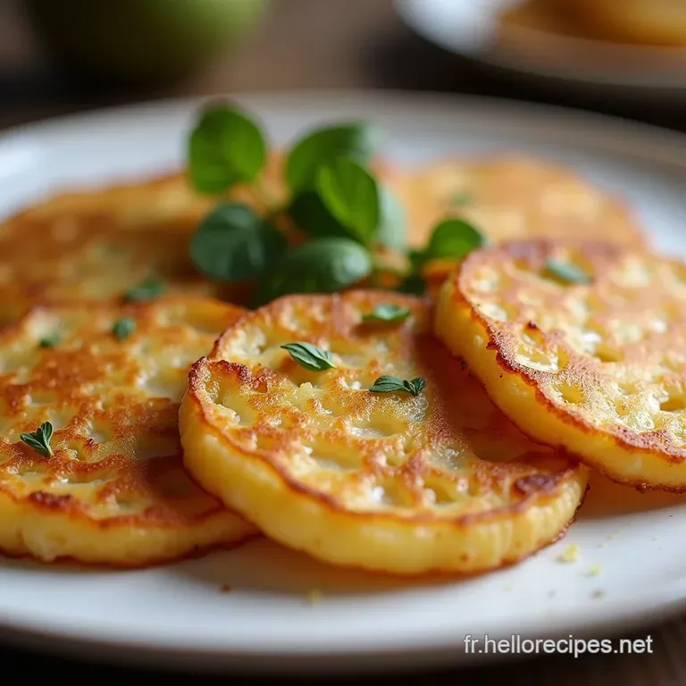 Les Meilleures Galettes de Pommes de Terre Croustillantes Recette Facile