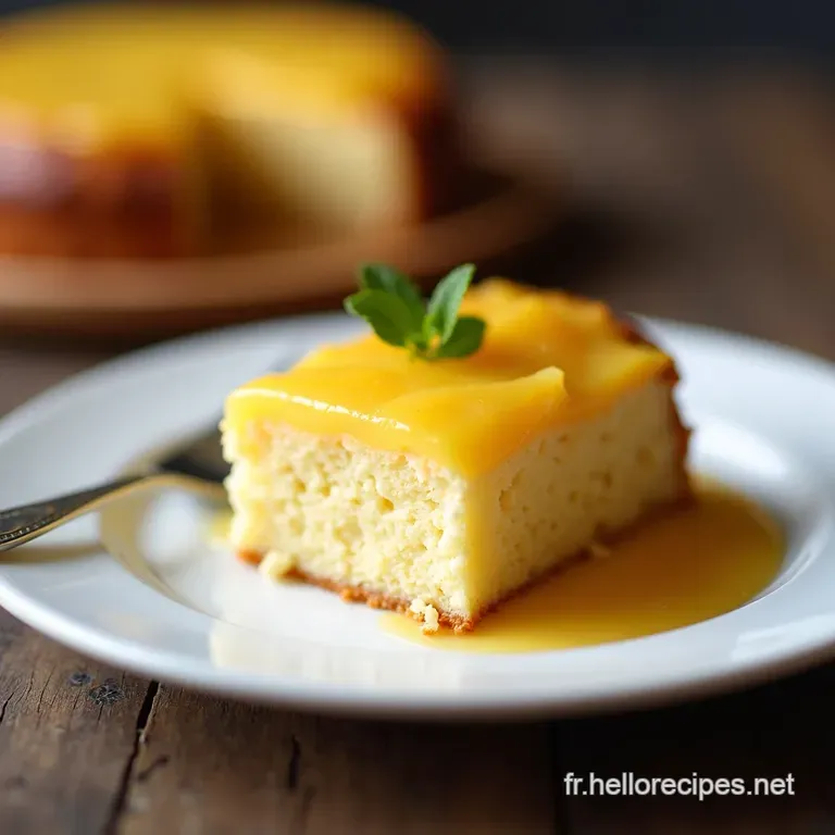 G&acirc;teau &agrave; la Compote de Pommes Le Go&ucirc;t de lAutomne