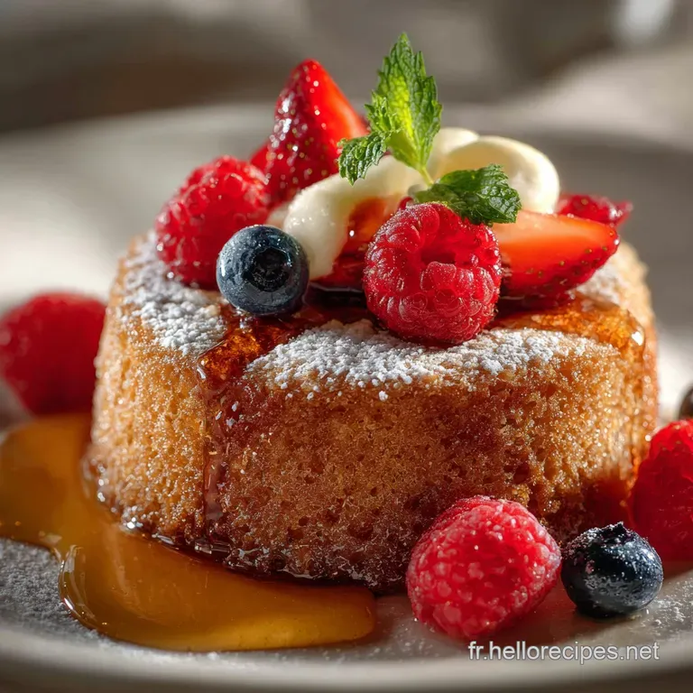 G&acirc;teau &Agrave; La Vanille : Le Classique Moelleux Au Beurre presentation