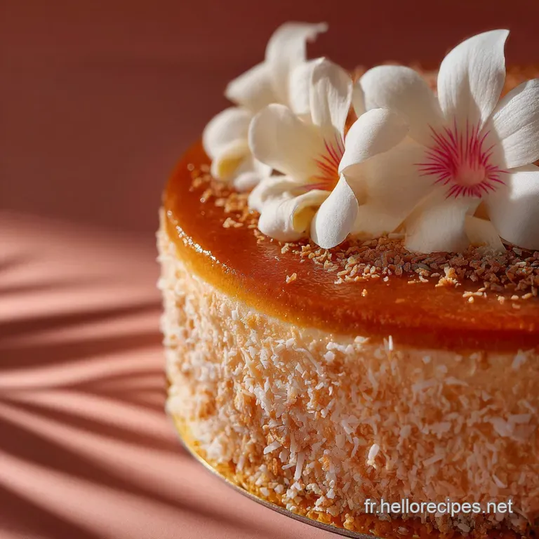 G&acirc;teau Alg&eacute;rien &Agrave; La Noix De Coco : Boules De Neige Fondantes &Agrave; La Fleur Doranger presentation