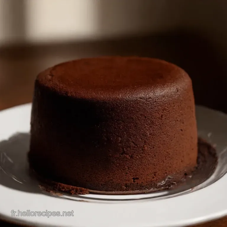 G&acirc;teau au Chocolat Fondant The Decadent Chocolate Lava Cake
