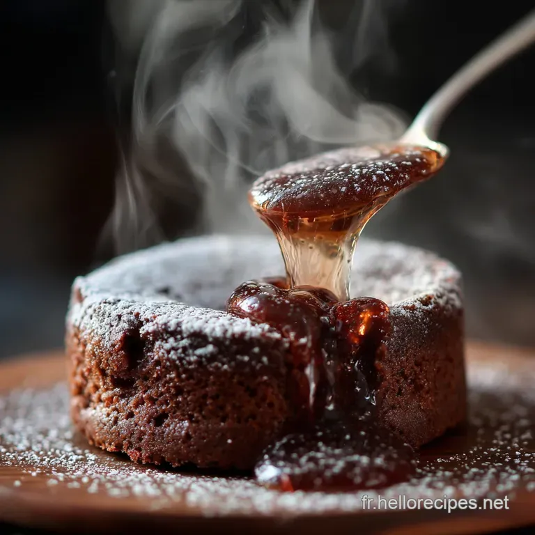 G&acirc;teau Au Chocolat Noir Intense : Le Moelleux Fondant De P&acirc;tisserie Fran&ccedil;aise presentation