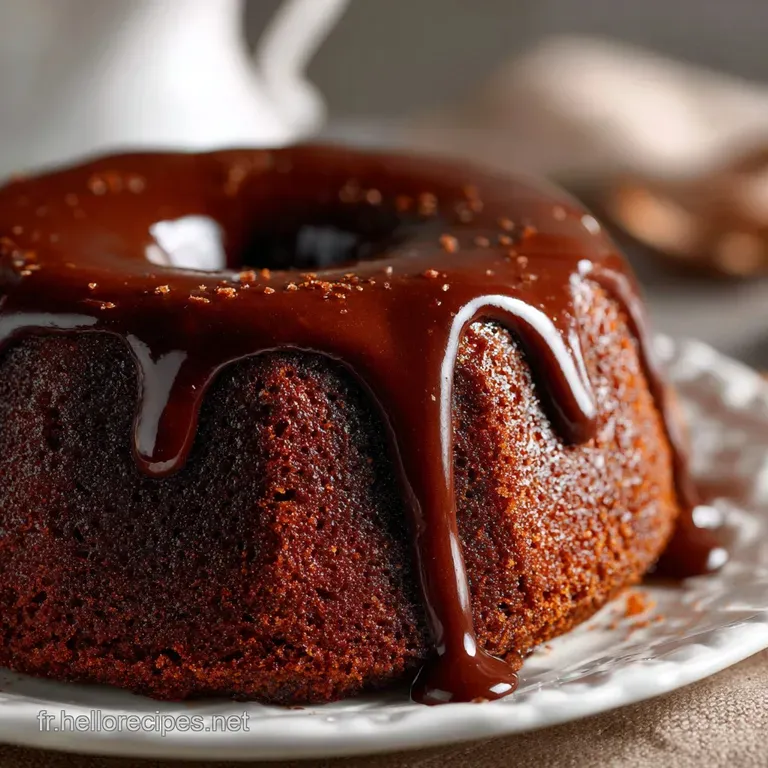 G&acirc;teau au Chocolat Noir Intense : Le Moelleux Fondant de P&acirc;tisserie Fran&ccedil;aise