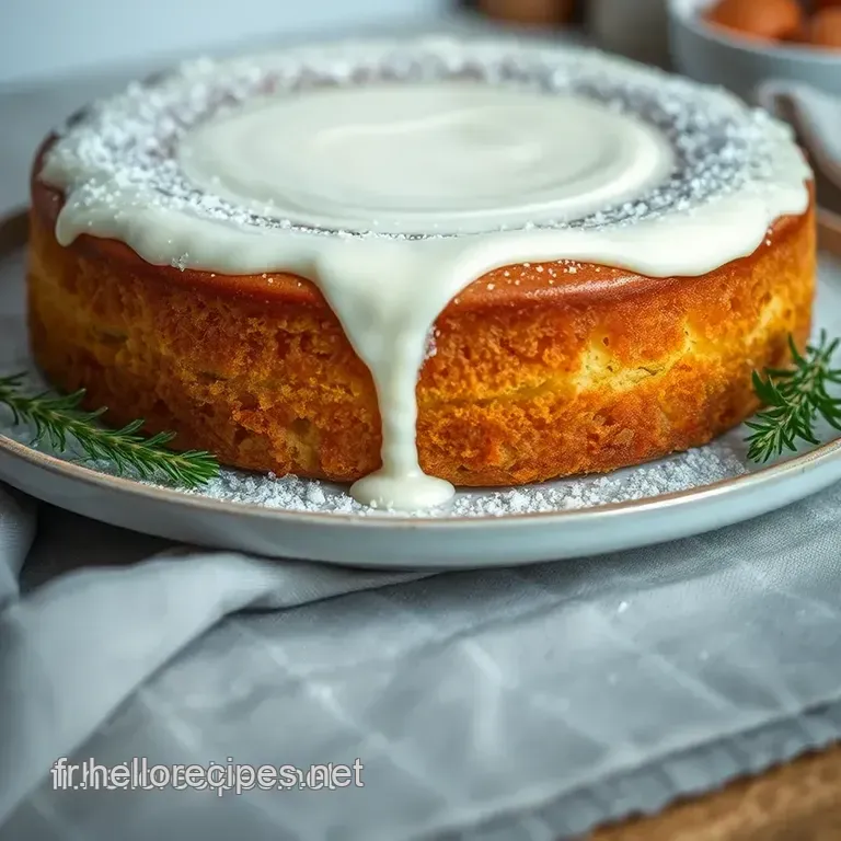 Gâteau au Yaourt Facile et Rapide presentation