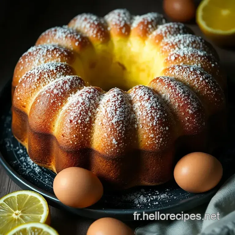 Gâteau au Yaourt Moelleux : Le Classique Indémodable presentation