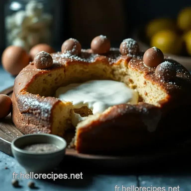 Gâteau au Yaourt Sans Gluten: Une Douceur Accessible presentation