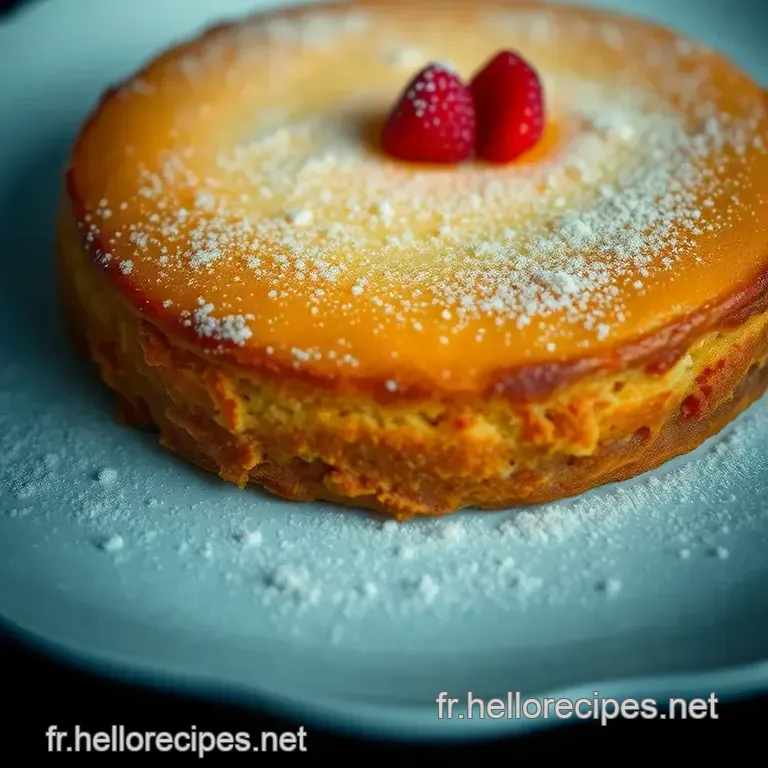 Gâteau au Yaourt Sans Oeuf : Un Délice Légèrement Moelleux presentation