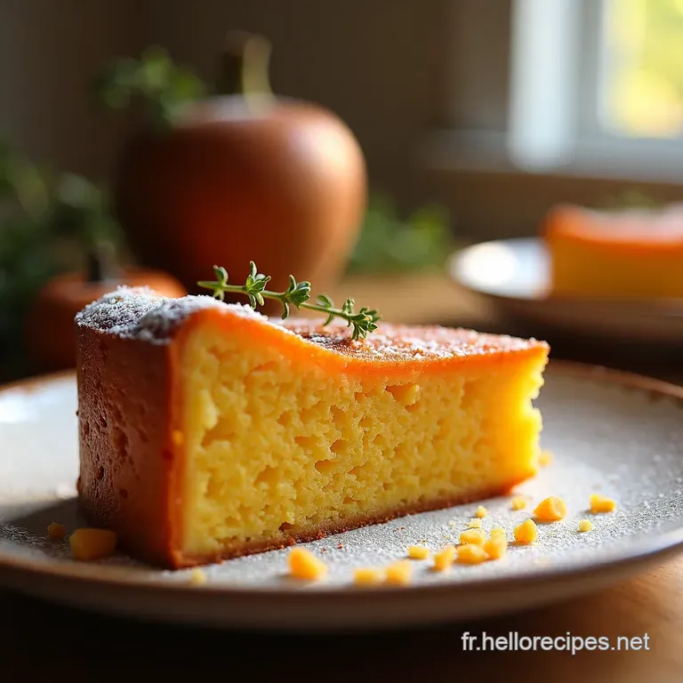 G&acirc;teau Aux Carottes &Eacute;pic&eacute; Le Plaisir Sans Culpabilit&eacute; presentation