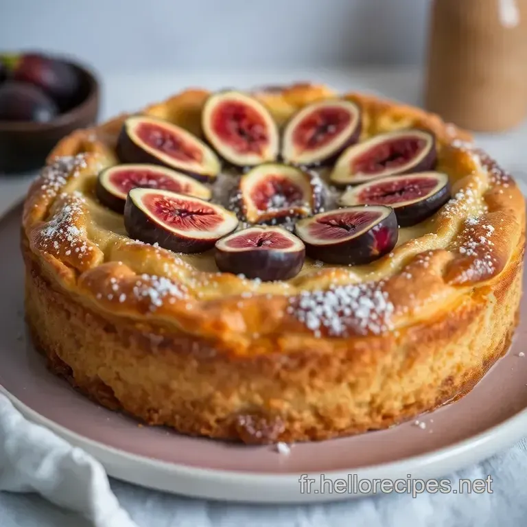 Gâteau aux Figs et Amandes : Un Voyage au Coeur de la Provence presentation