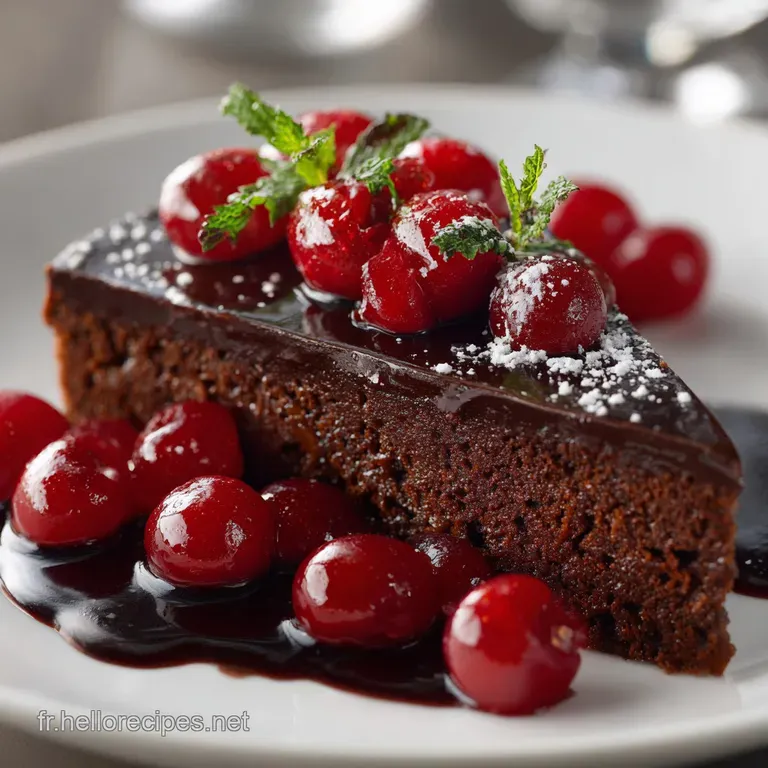 G&acirc;teau Chocolat et Cerises : Notre Recette Simplifi&eacute;e