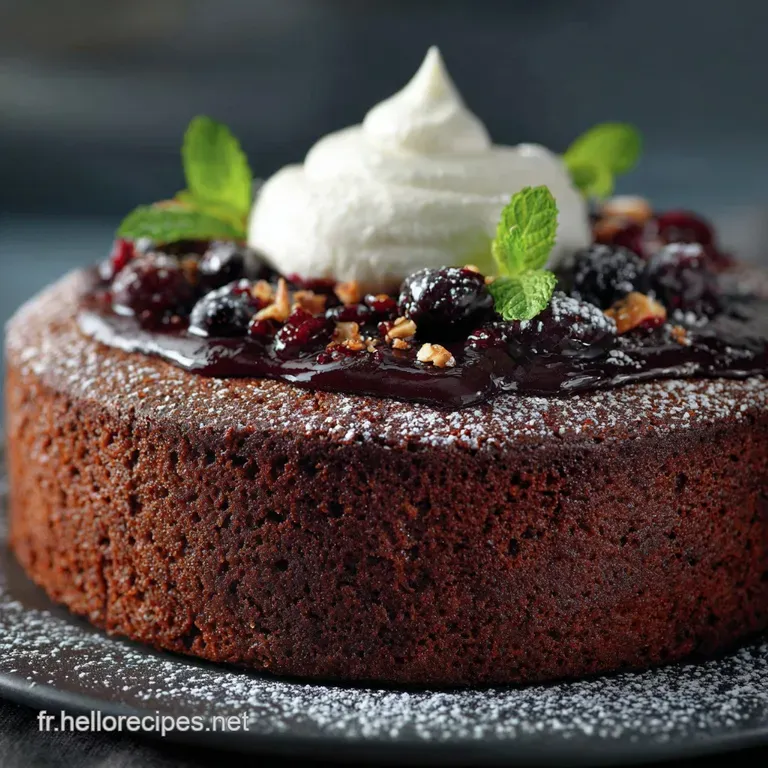Gâteau au Chocolat et Mascarpone Le Rêve Noir et Blanc Moelleux Garanti