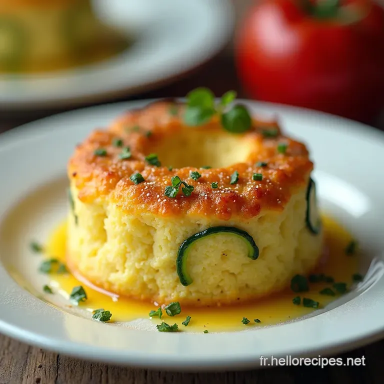 G&acirc;teau Invisible aux Courgettes
