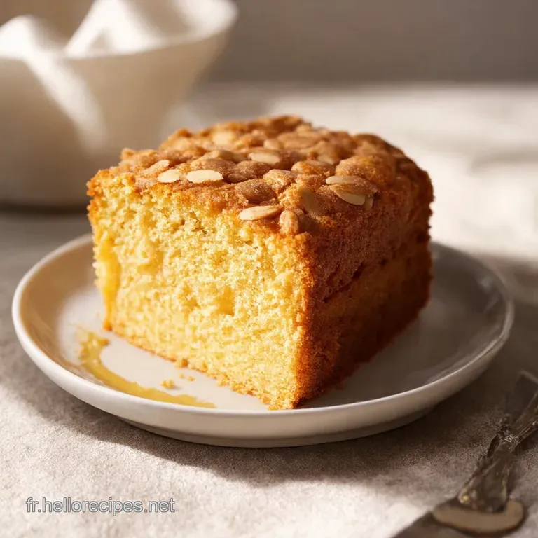Gâteau Moelleux aux Amandes Un Classique Réconfortant