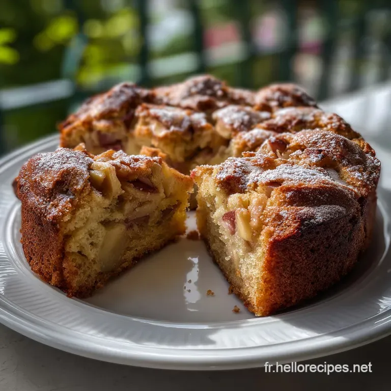 Recette G&acirc;teau Pomme Rapide Facile G&acirc;teau Aux Pomm : Le Moelleux presentation