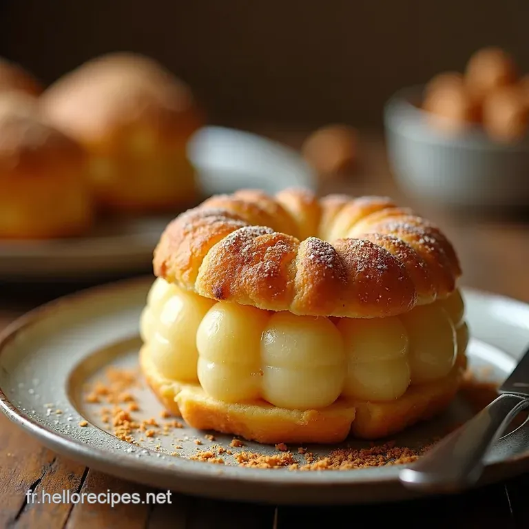 Le Croustillant Rustique Gâteau Moelleux aux Pommes Flocons dAvoine et Amandes Effilées presentation