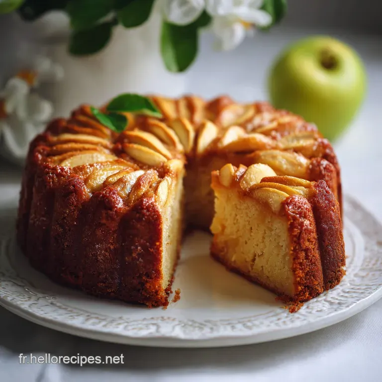 Le Meilleur G&acirc;teau aux Pommes Moelleux