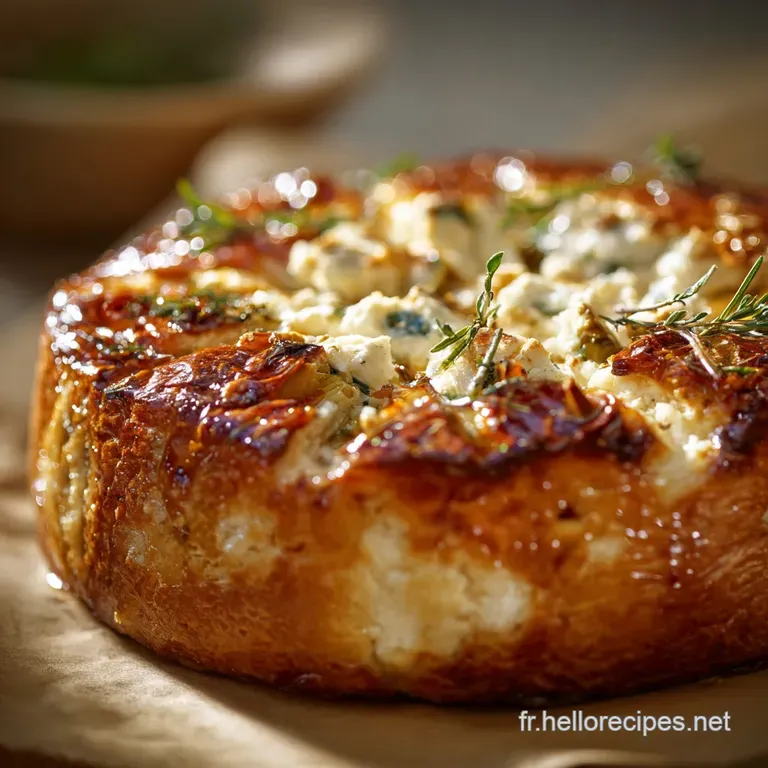 G&acirc;teau Sal&eacute; M&eacute;diterran&eacute;en au Fromage de Ch&egrave;vre et Poireaux facile