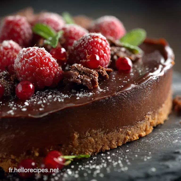G&acirc;teau sans cuisson aux doigts de chocolat le d&eacute;lice onctueux et z&eacute;ro stress