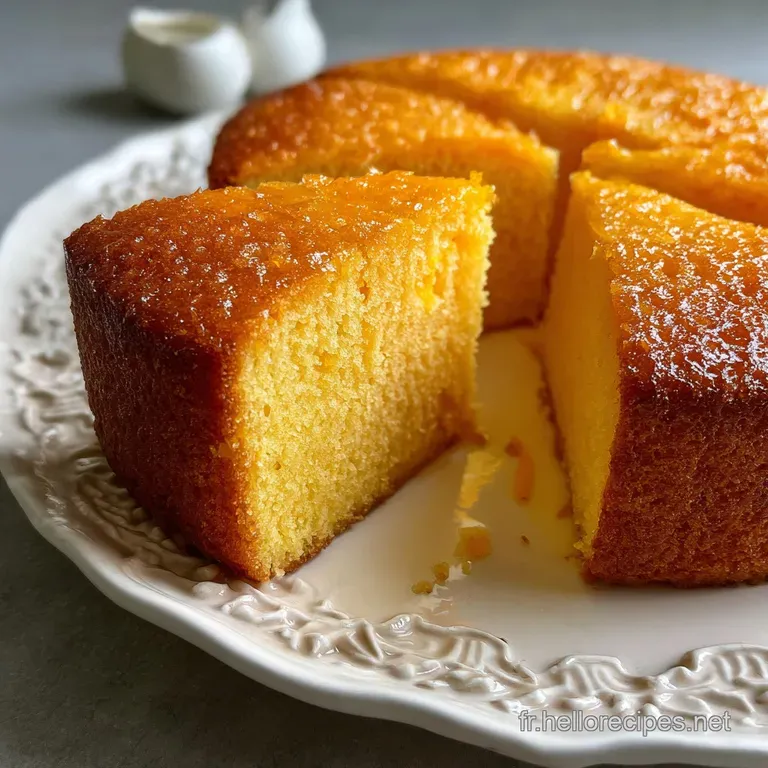 G&acirc;teau sans &oelig;uf : Mie Velout&eacute;e