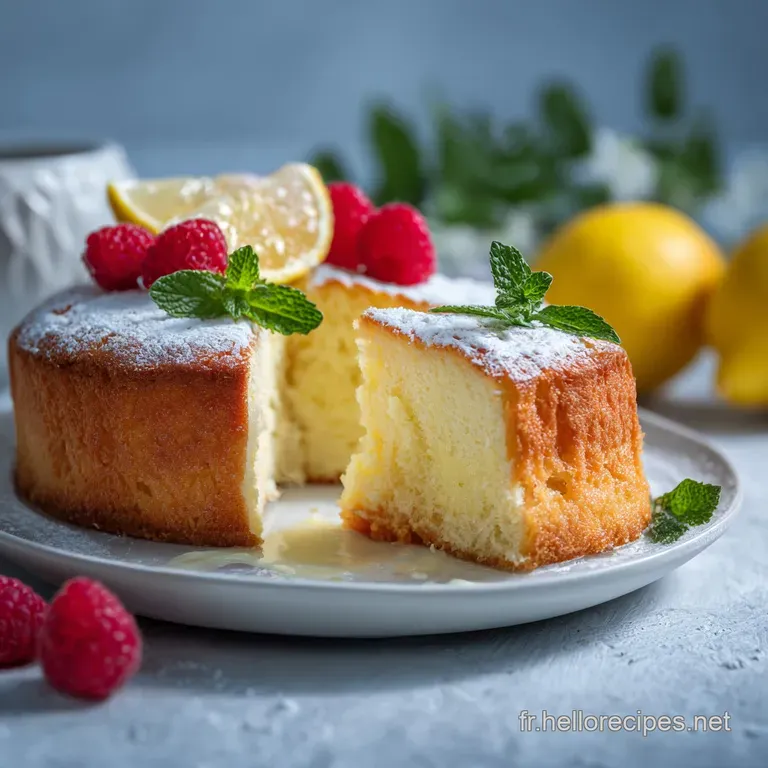 G&acirc;teau Yaourt Citron : Moelleux et Parfum&eacute;