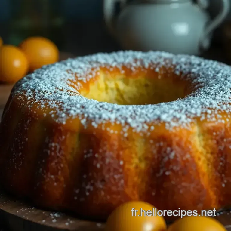 Gâteau Yaourt Moelleux : Un Délice Réconfortant presentation