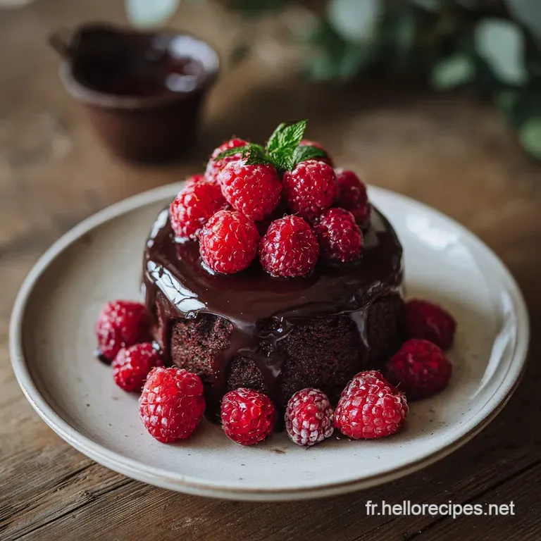 G&acirc;teaux Saint-Valentin Mousse Chocolat Framboise
