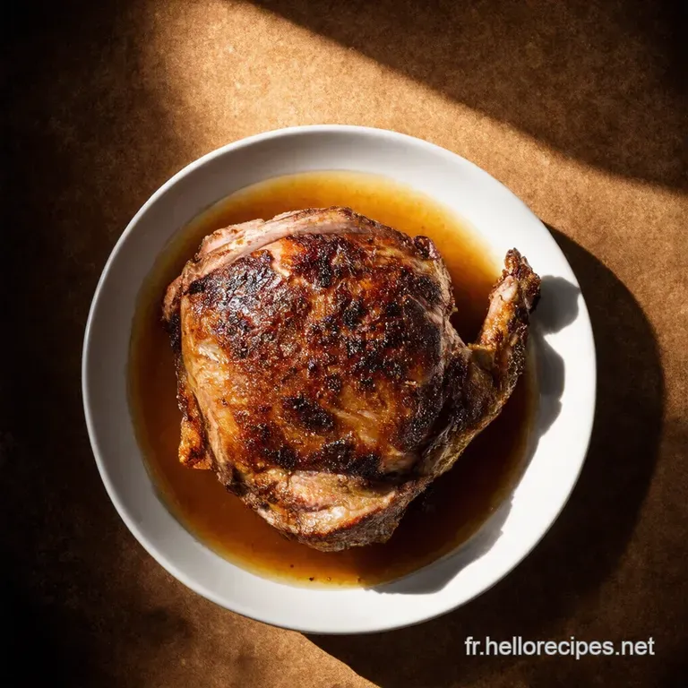 Gigot dAgneau au Four Le Classique Revisité