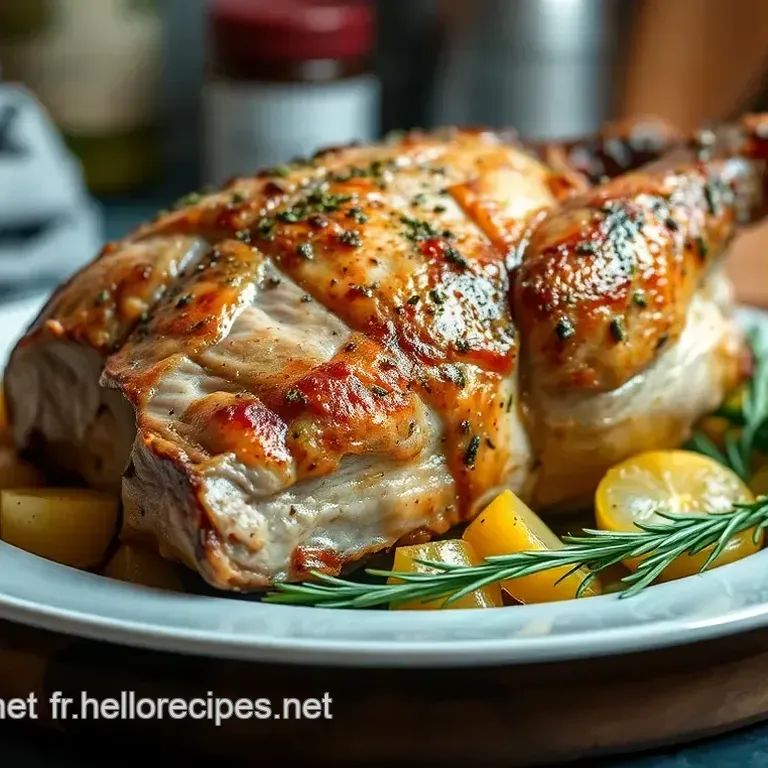 Gigot d’Agneau Rôti aux Herbes de Provence : Un Plat Convivial