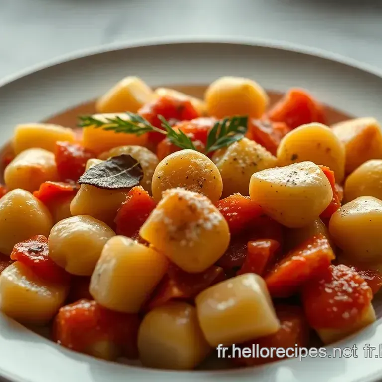 Gnocchi alla Sorrentina: Recette Facile et Ensoleillée!