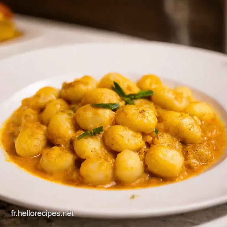 Gnocchi De Pomme De Terre Maison presentation