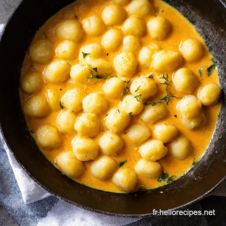 Gnocchi de Pomme de Terre Maison