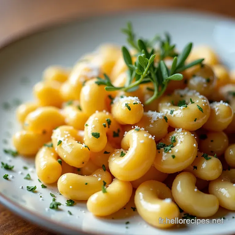 Gnocchis au Gorgonzola Crémeux et Noix