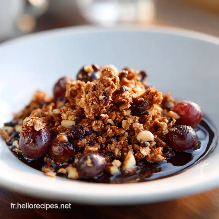 Granola Croustillant LAlliance du Cacao Intense et du Beurre dArachide Salé