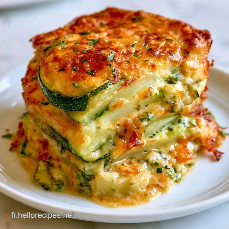 Gratin Courgettes et Pommes De Terre : Onctueux
