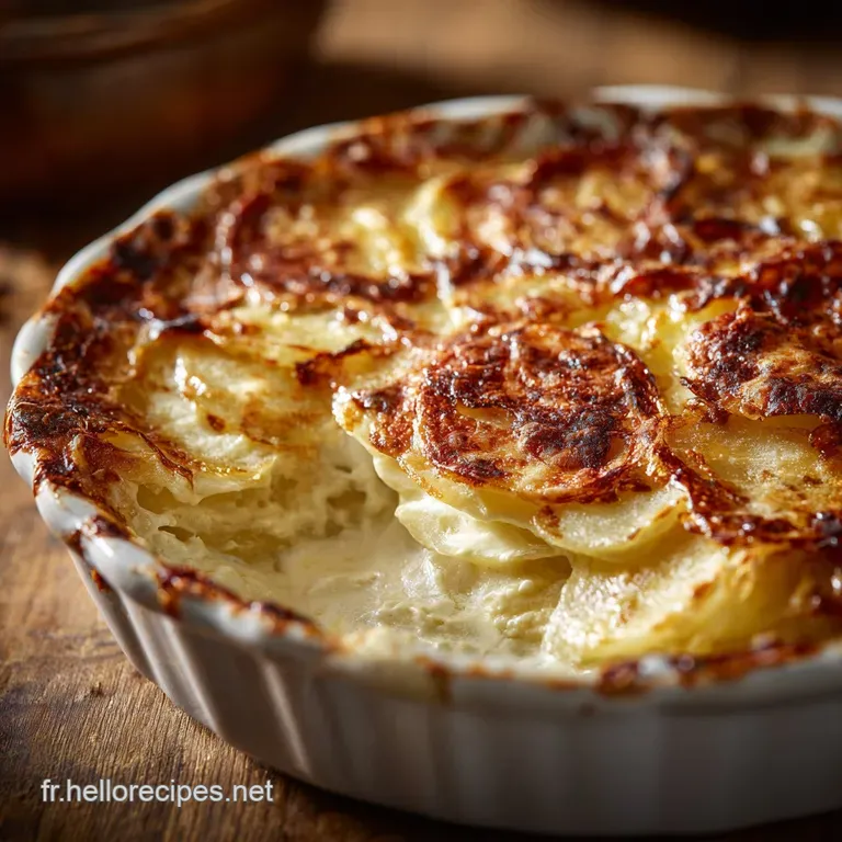 Le Gratin Dauphinois Traditionnel Lart Du Cr&eacute;meux Parfait presentation