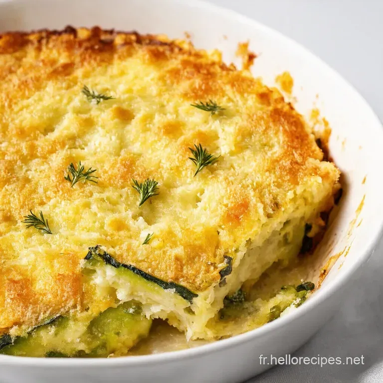 Gratin Dauphinois de Courgettes au Parmesan