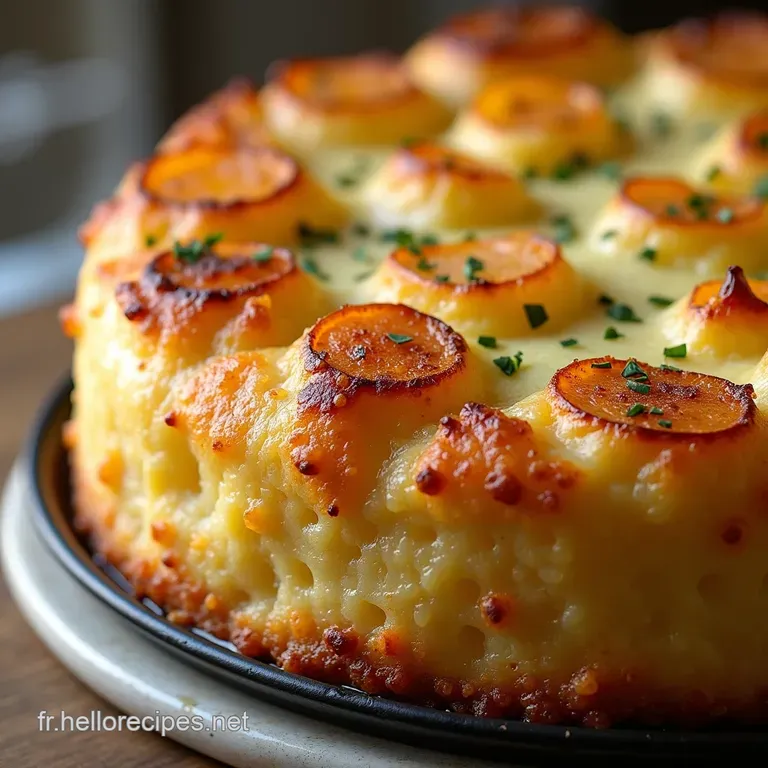 Gratin Dauphinois Traditionnel La Couronne de Pommes de Terre Crémeuses