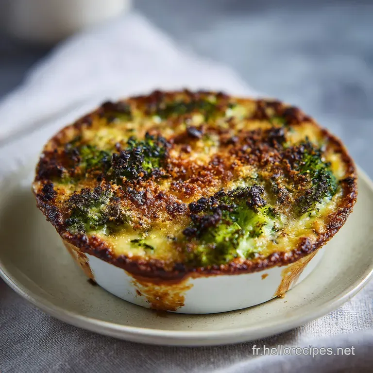 Gratin de Brocolis Traditionnel &agrave; la B&eacute;chamel