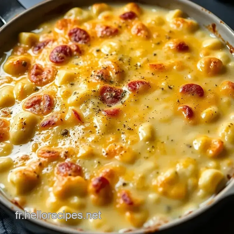 Gratin de Chou-Fleur Béchamel au Fromage presentation