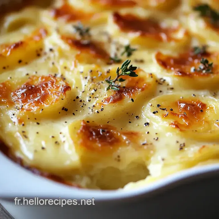Gratin de Chou-Fleur Classique: Un Délice Réconfortant presentation