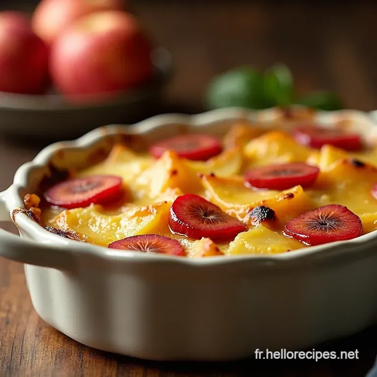 Gratin De Fruits Dautomne &Eacute;pic&eacute; presentation