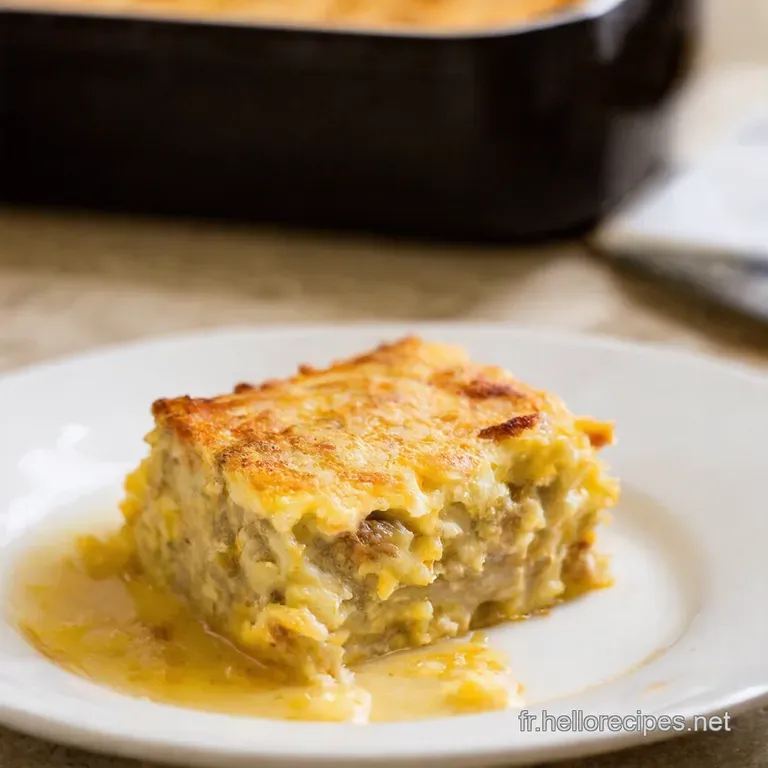 Gratin de Pâté Campagnard à la Française presentation