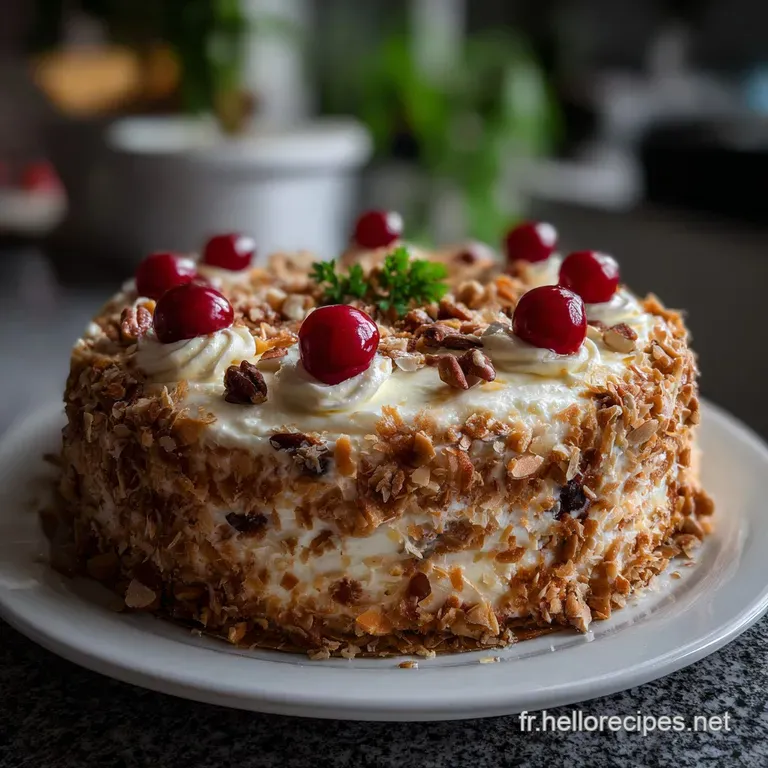 G&acirc;teau &Agrave; La Cr&egrave;me Italienne : La Recette Authentique presentation