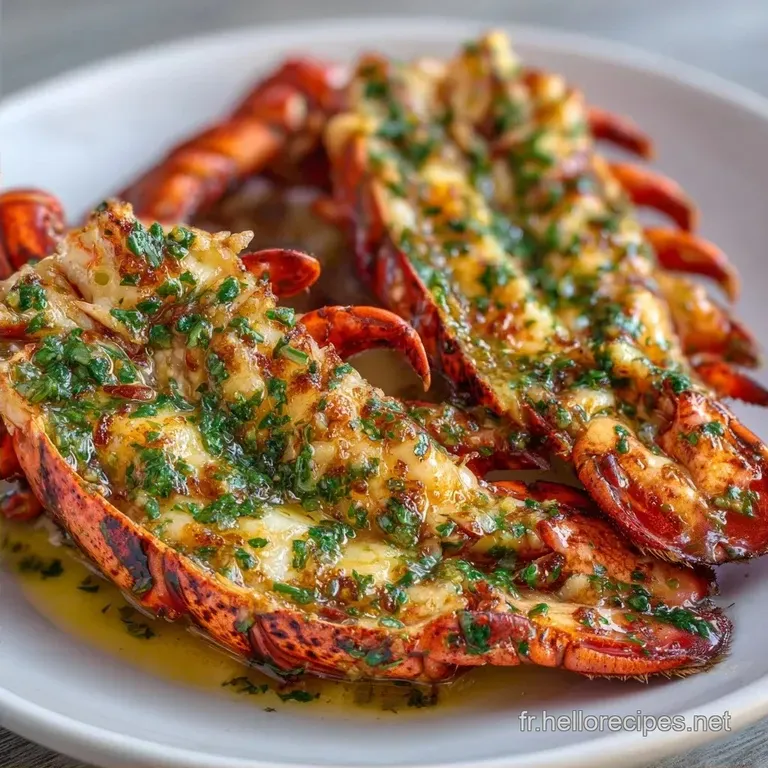 Homard Grill&eacute; au Beurre: &Agrave; l Ail et Persil