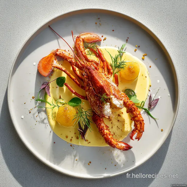 Homard Rôti : LÉlégance du Beurre Blanc Classique