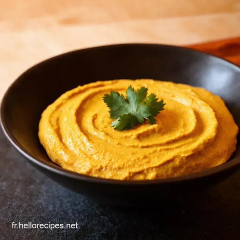 Houmous Soleil Poivron Grill&eacute; Et Paprika Fum&eacute; presentation