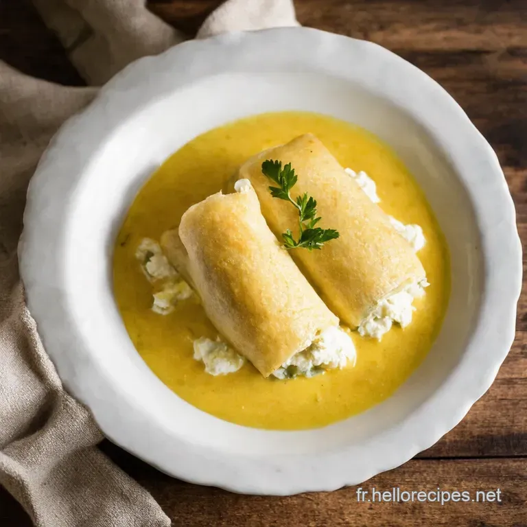 Involtini dAubergines &agrave; la Ricotta et Sauce Tomate