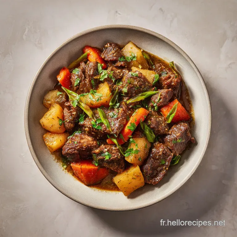 Joue de B&oelig;uf Brais&eacute;e Traditionnelle