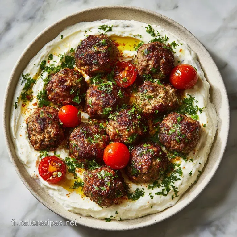 Recette Kefta Libanais Authentique et Fondant
