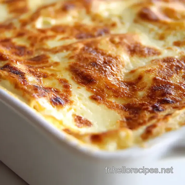 La Béchamel Parfaite: Le Secret d' une Lasagne Magnifique! presentation
